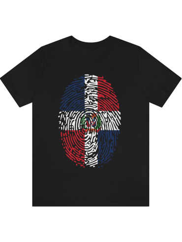 Fingerprint Tee - Dominican Republic